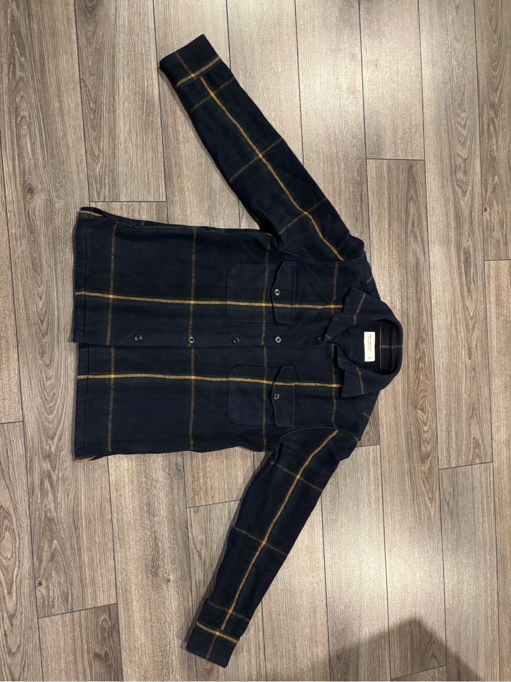 Surchemise épaisse à carreaux Abercrombie & Fitch – taille S